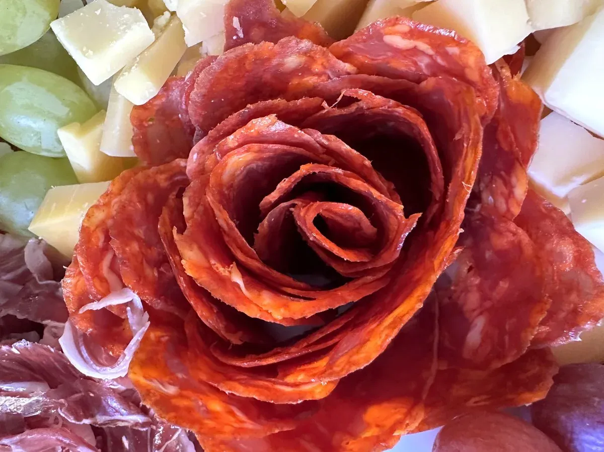 Rosa de Salami o Chorizo